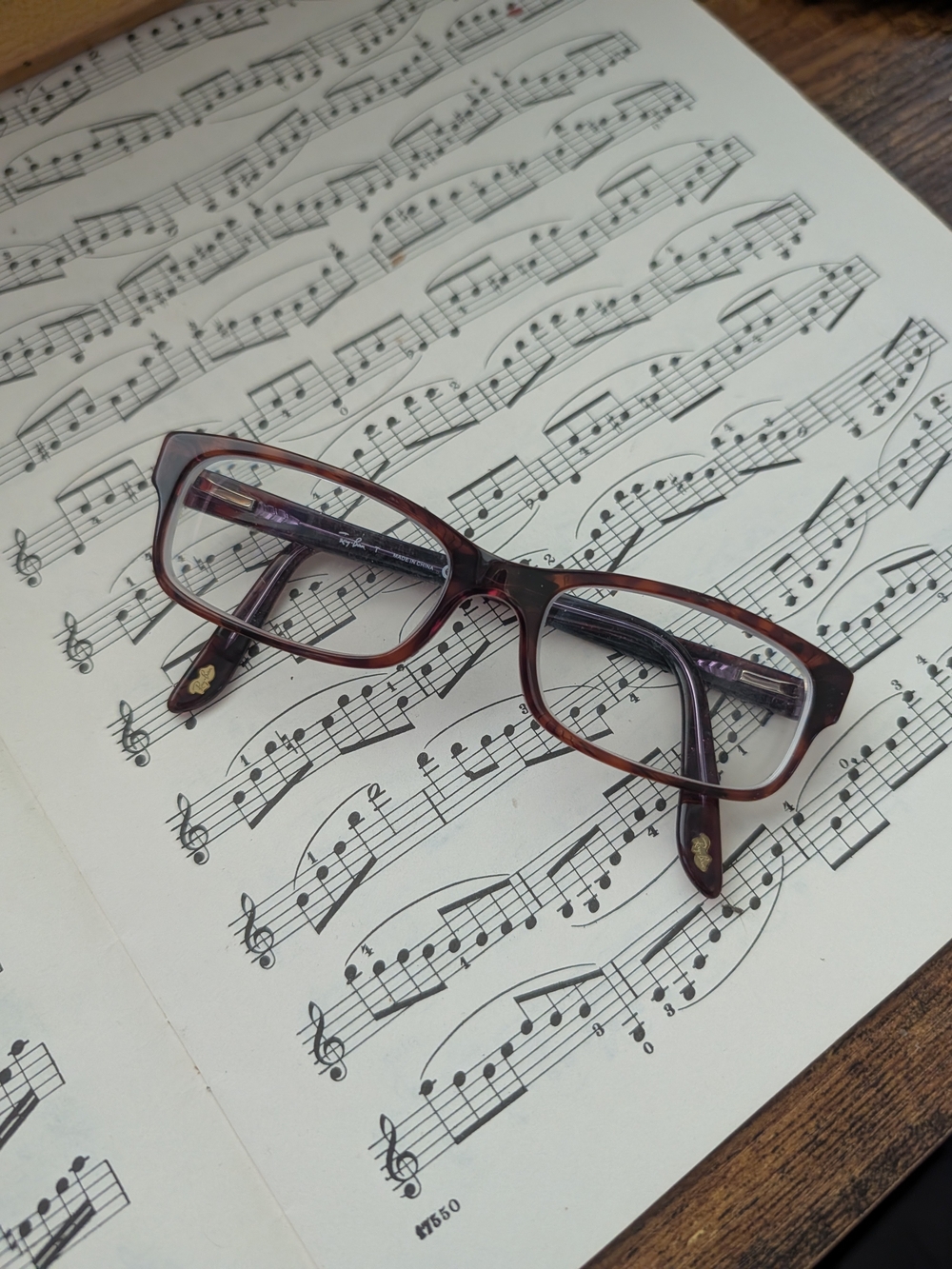 Ray Ban Brown Rectangular Glasses